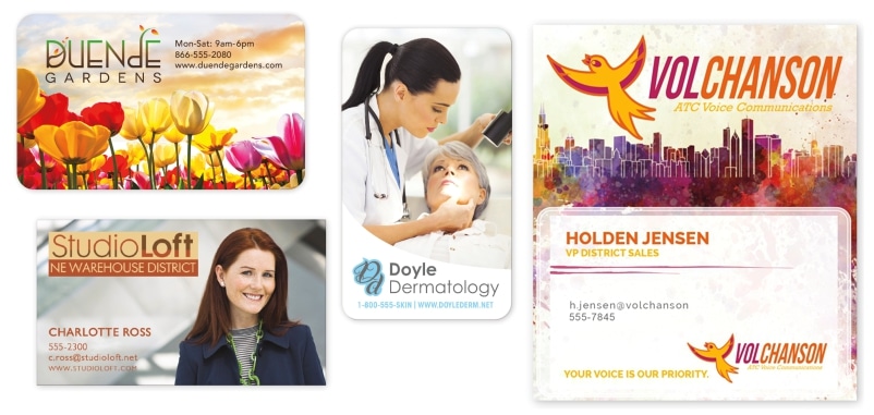 Business Card Fridge Magnets Business Card Fridge Magnets